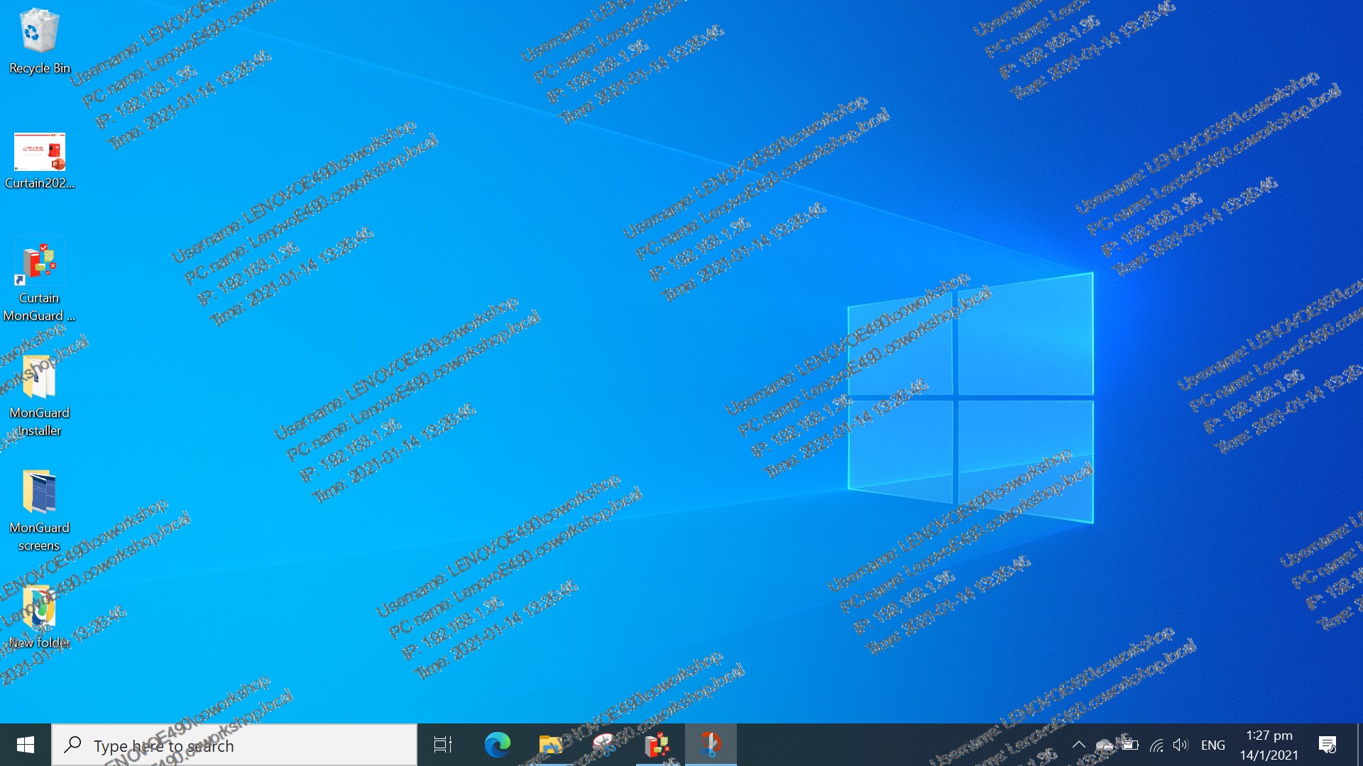 Windows 10 Curtain MonGuard full
